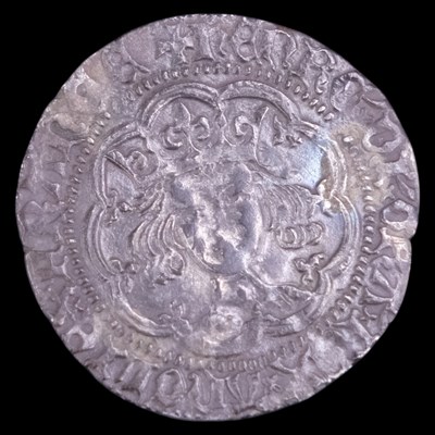 Lot 363 - A Henry V hammered silver groat coin, ref:...