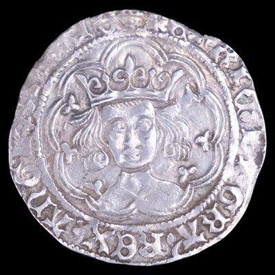 Lot 367 - A Henry VI Leaf-Trefoil hammered silver groat...