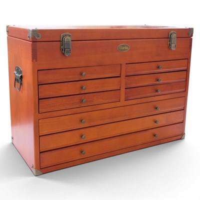 Lot 919 - A contemporary Clarke hardwood collector's or...
