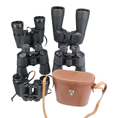 Lot 615 - Binoculars, including a set of Tohyoh...