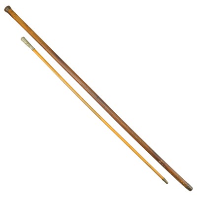 Lot 146 - A Durham University OTC swagger stick, by...