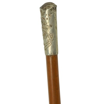 Lot 148 - A Royal Scots swagger stick