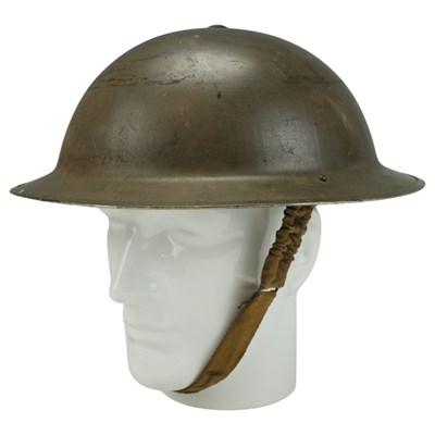 Lot 209 - A Second World War British Army Mk II steel...