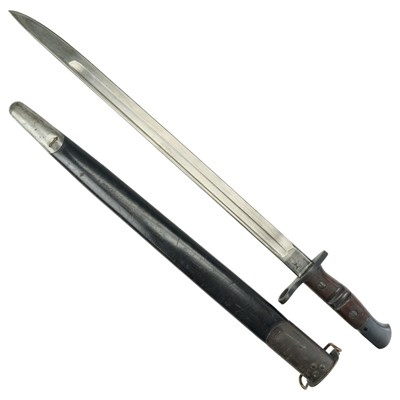 Lot 237 - A Great War US Model 1917 Remington bayonet,...