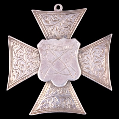 Lot 7 - A Victorian shooting competition prize medal...