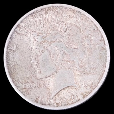 Lot 399 - A US 1922 "peace" dollar silver coin