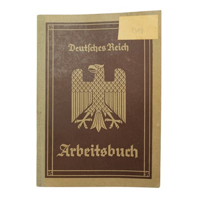 Lot 134 - A German Third Reich Arbeitsbuch