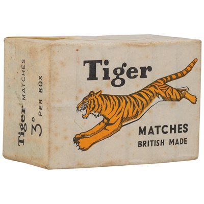 Lot 515 - A quantity of Bryant & May "Tiger" match boxes...
