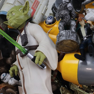 Lot 698 - A group of Star Wars composition action...