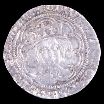 Lot 370 - An Edward IV plain cross hammered silver...