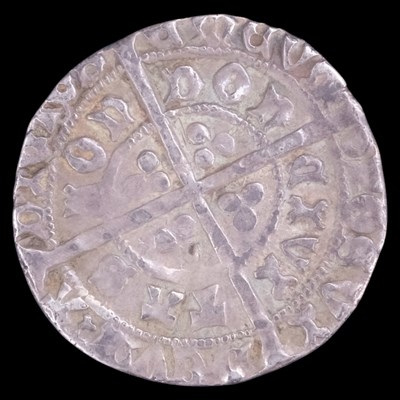 Lot 371 - An Edward IV pellet-in-annulet hammered silver...