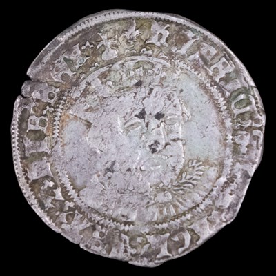 Lot 376 - A Henry VIII third coinage hammered silver...