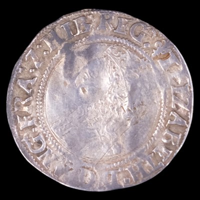 Lot 379 - An Elizabeth I hammered silver groat coin, ref:...