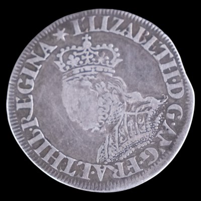 Lot 381 - An Elizabeth I milled silver groat coin, ref:...