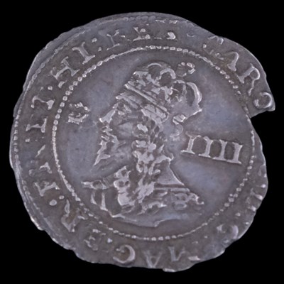 Lot 384 - A Charles I Bristol mint silver groat coin,...