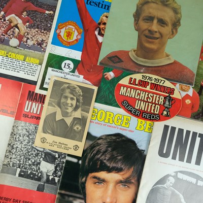 Lot 549 - A quantity of Manchester United Football Club...