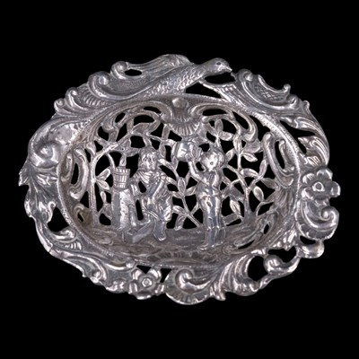 Lot 1139 - A 19th Century silver sifting / straining bowl,...