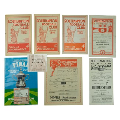 Lot 569 - A group of 1940s and later Southampton...