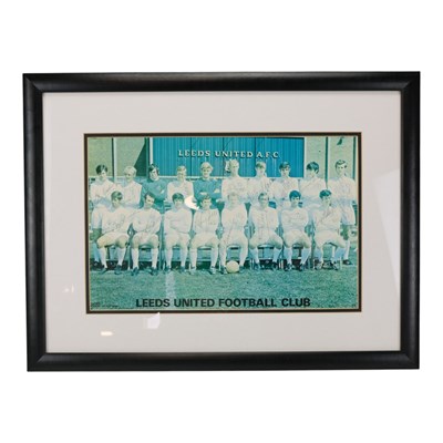 Lot 572 - A signed Leeds United Football Club 1970 / 71...