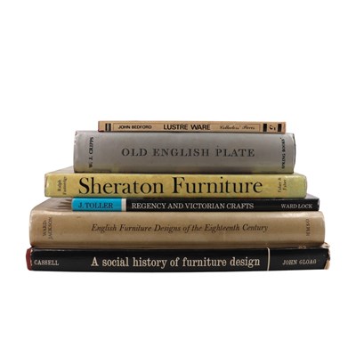 Lot 320 - A group of books on antiques and furniture