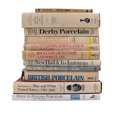 Lot 322 - A group of books on antique ceramics