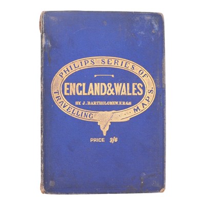Lot 335 - Philips' Series of Travelling Maps, "England &...