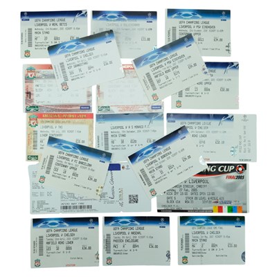 Lot 579 - A group of Liverpool Football Club post-2000...