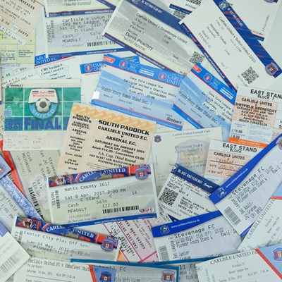 Lot 581 - A quantity of Carlisle United Football Clib...