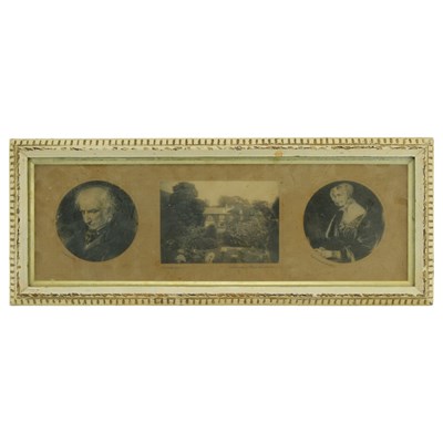Lot 1502 - A montage depicting William Wordsworth, his...