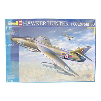 Lot 680 - A Revell Hawker Hunter FGA.0 / MK.58 aircraft...