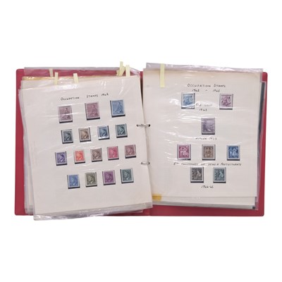 Lot 435 - An album of German Third Reich and other stamps