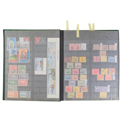 Lot 436 - Two stock books of Commonwealth and British...