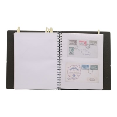 Lot 442 - An album of Falkland Islands air mail...