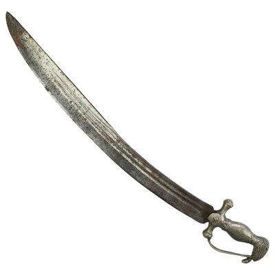 Lot 226 - An Indian short sword, 54 cm
