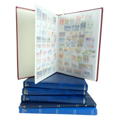 Lot 420 - Six stockbooks of world stamps, including...