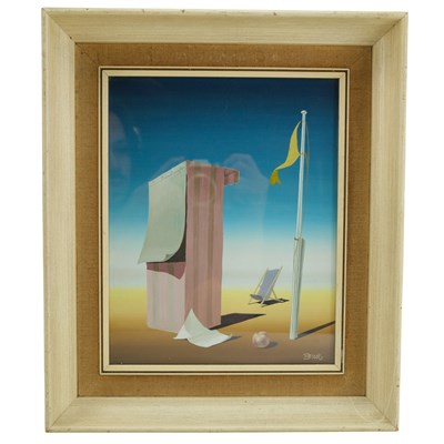 Lot 1535 - Norman C Black (1920-1999), a surrealist...