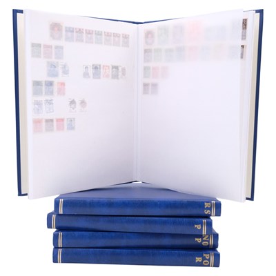 Lot 423 - Five stockbooks of world stamps, including San...
