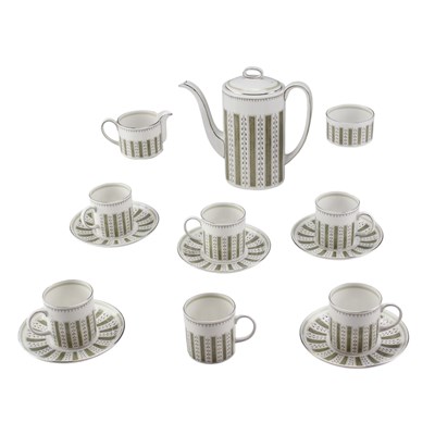 Lot 1012 - A Susie Copper "Persia" pattern coffee...
