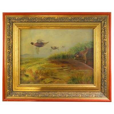 Lot 1522 - E Gilbert (20th Century), a study of pheasants...