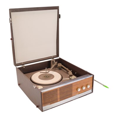 Lot 654 - A 1960s Decca Capri portable record player