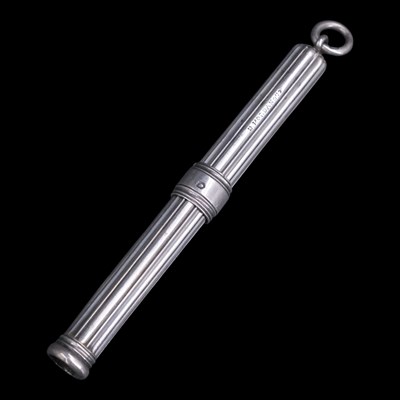 Lot 1150 - An Edwardian Sampson & Mordan silver slide fob...