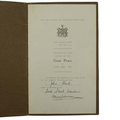 Lot 169 - A Great War Newcastle Upon Tyne "memento of...
