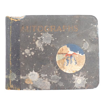 Lot 356 - A 1940s autograph album with signatures of...
