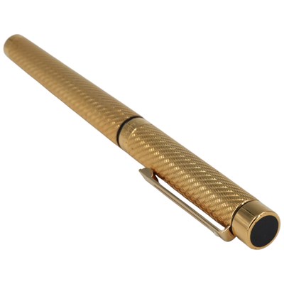 Lot 461 - A Sheaffer Targa gold-plated fountain pen,...