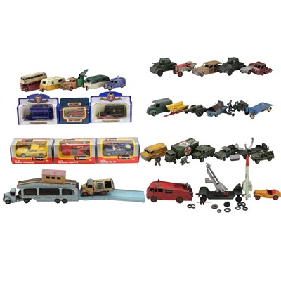 Lot 742 - A group of Corgi, Dinky and other diecast toy...