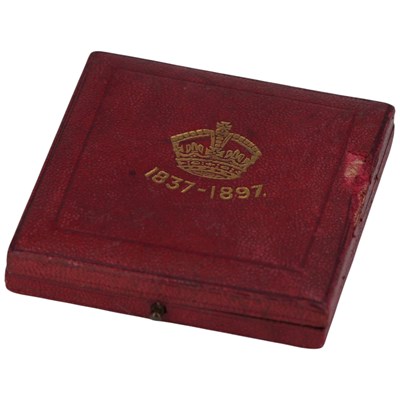 Lot 503 - A Queen Victoria 1897 diamond jubilee bronze...