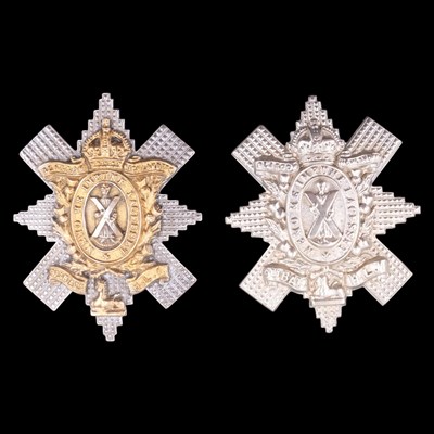 Lot 18 - Two 9th (Glasgow Highlanders) Volunteer...