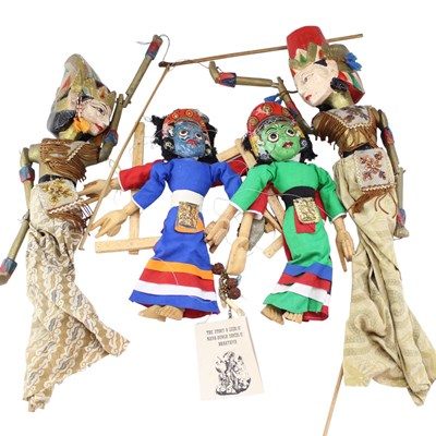 Lot 774 - Nepalese Bhaktapur Nava-Durga and Indonesian /...