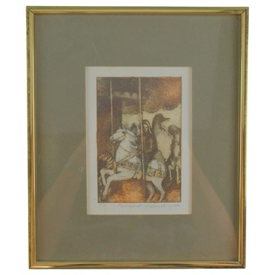 Lot 1510 - Pat Mallinson (1930-2008), "Roundabout", two...