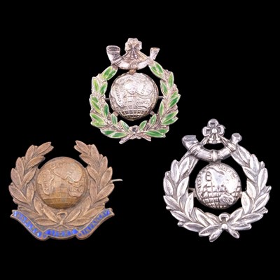Lot 40 - Three Great War Royal Marine Light Infantry...